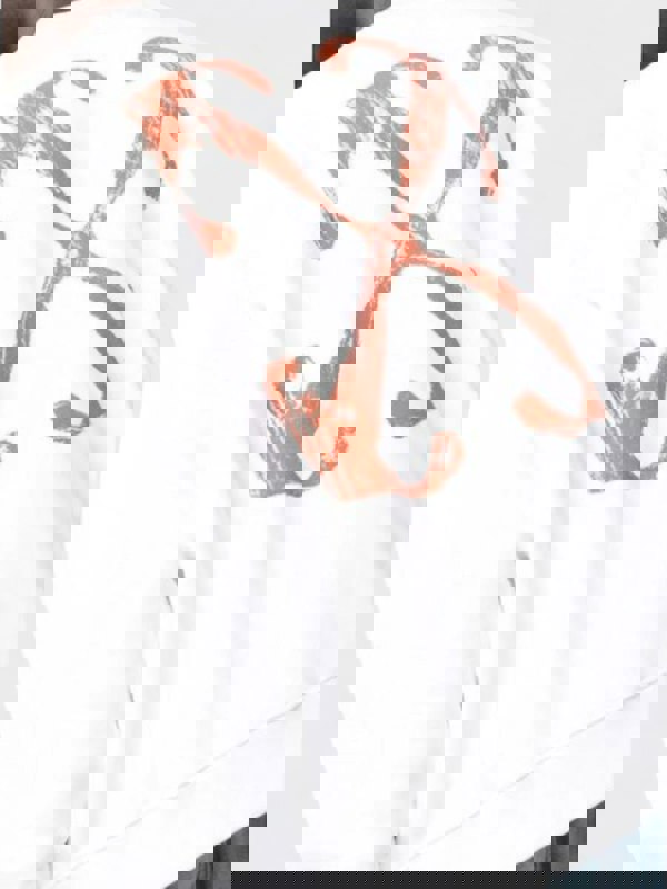 Off-White Scratch Arrow Skate Crewneck White