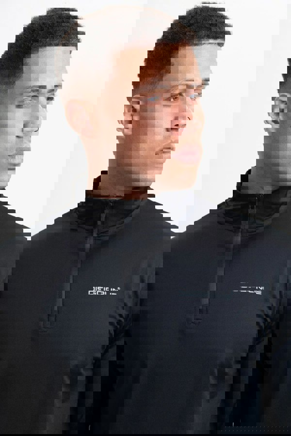 Discipline 365 Black Funnel Neck Top