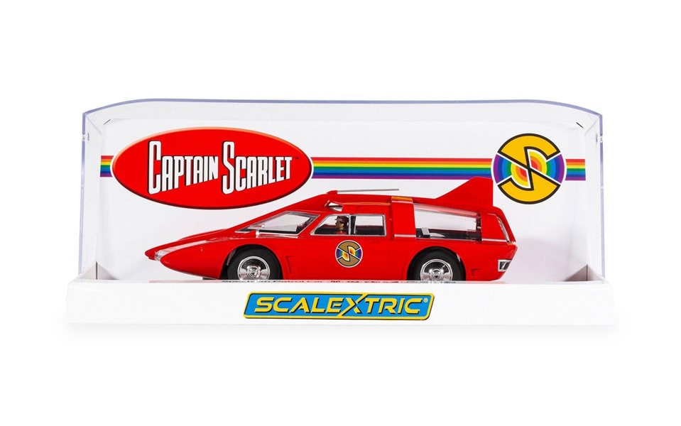 MCSlots Captain Scarlett Spectrum Patrol Car 1:32 Scale Scalextric C4641