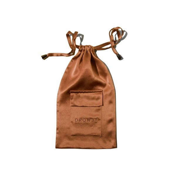 Drowsy Sleep Co Pumpkin Spice Silk Carry Pouch