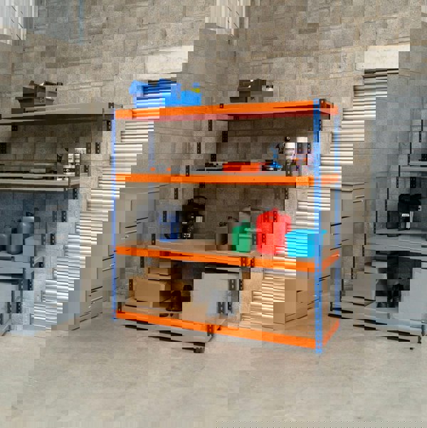 Monster Racking S-Rax 4 Shelf Racking - 180cm x 180cm x 60cm