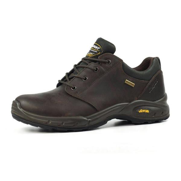 Grisport Exmoor walking shoe with Vibram sole unit and bellowed tongue