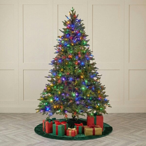 Garden Greatness 7ft Noble King Conifer Pre-Lit Christmas Tree