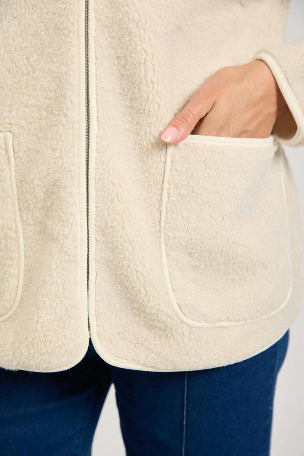 Mudflower Soft Sherpa Fleece Jacket