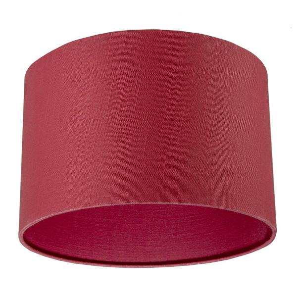 Modern Chic Chrysanthemum Textured Linen Fabric Circular Lamp Shade Image 4