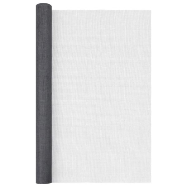 Berkfield Mesh Screen Fiberglass 100x1000 cm Grey