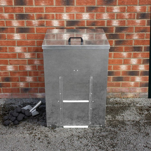 Monstershop Galvanised Coal Bunker - 150kg