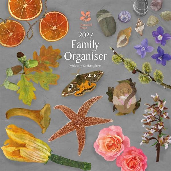 National Trust Family Organiser 2027, Family Planners, Week To View, Lifestyle, Gift