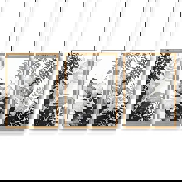 Bathroom Wall Prints | Set of 3 Botanical Wall art Prints