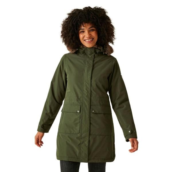 Regatta Womens/Ladies Sabinka II Parka - Dark Khaki - 