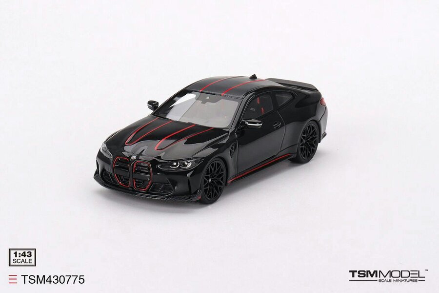 MCSlots BMW M4 CSL Black Sapphire 1:43 Scale TSM430775