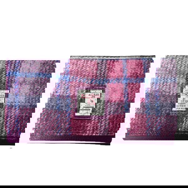 Love EMVY Large Tartan Purse Made with Genuine Harris Tweed