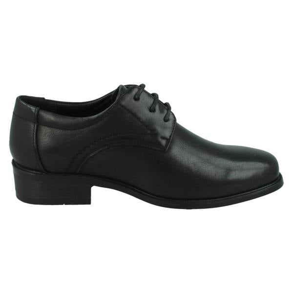 Spot On Boys Low Heel Lace Up Smart Shoes N1157