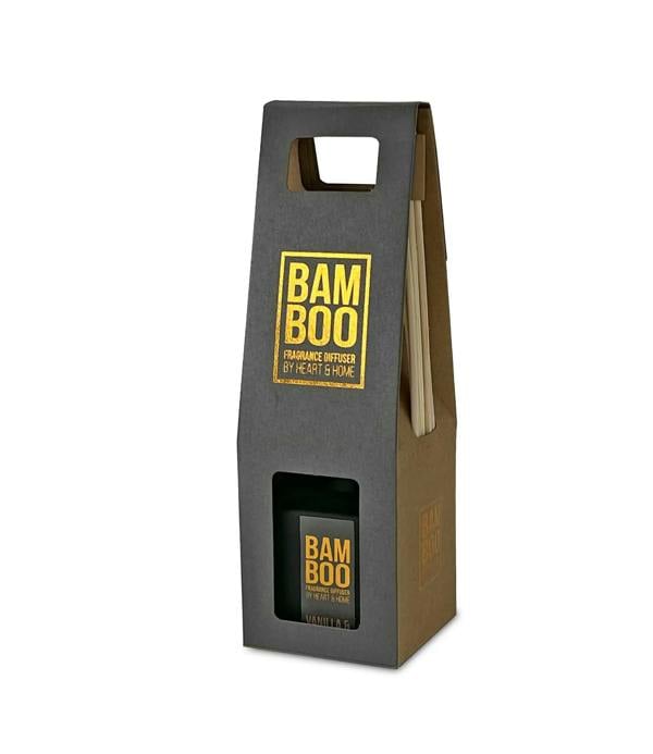 vanilla and white woods reed diffuser