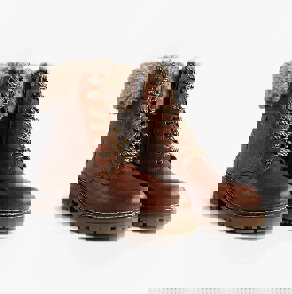 Remonte D0B74-24 Womens Fur Ankle Boots Brown