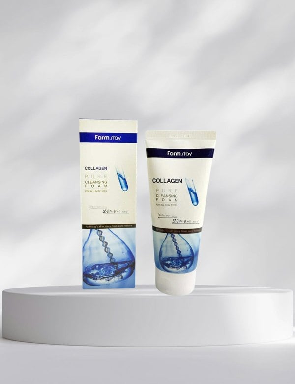 FARM STAY Collagen Pure Cleansing Foam 150ml