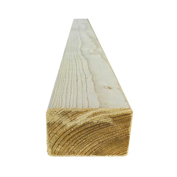 Snowdon Timber Treated 3x2" Timber - Decking Joists (T) 45mm (W) 70mm (L) 2.4m