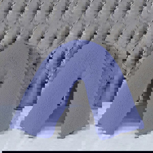 Snug City Teddy Bear Fleece Super Soft Cosy V Shape Pillowcase