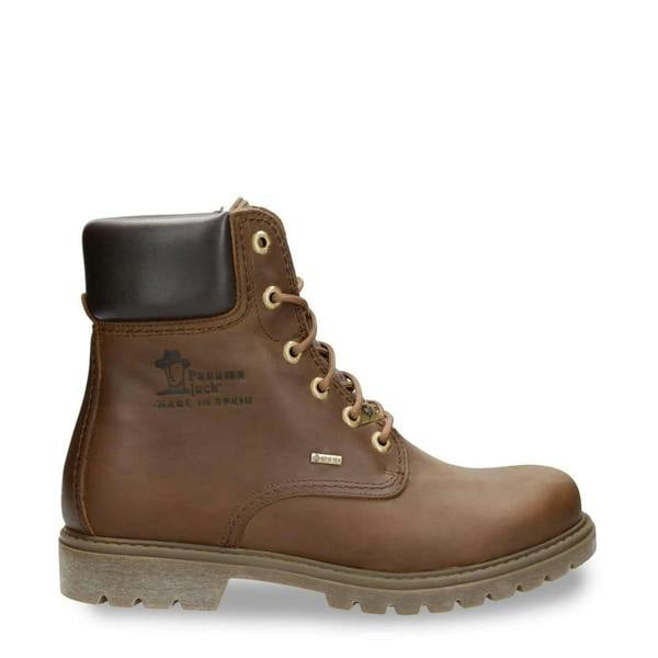 Panama Jack 03 GTX C1 - Men's Bark Brown Waterproof Leather Ankle Boots