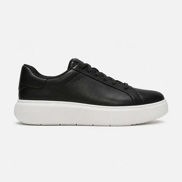 FitFlop RTG LEATHER LACE UP Casual Trainers Casual Trainers in Black