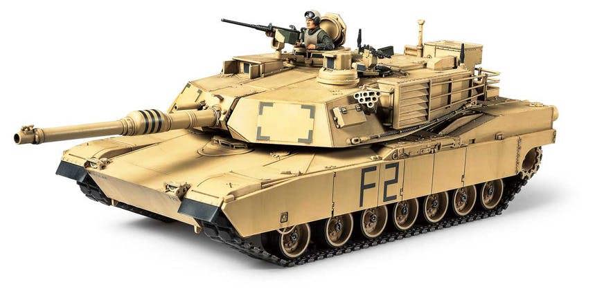Tamiya US M1A2 Abrams Main Battle Tank (1:48 Scale)