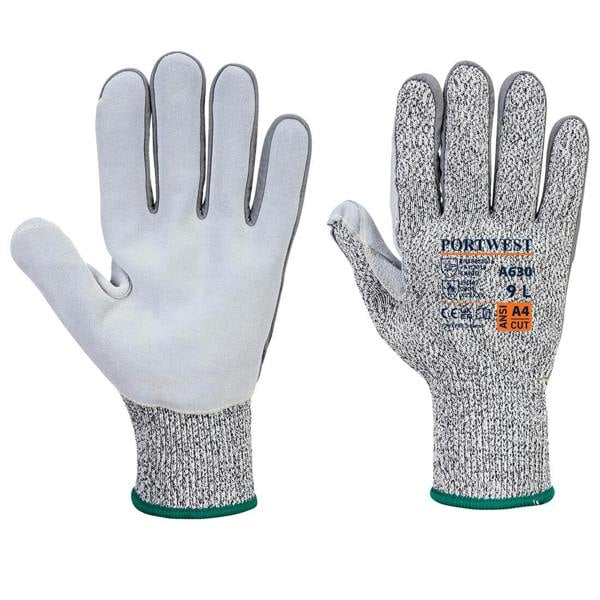 Cut D13 Leather Palm Glove - Hi-Vis Trousers