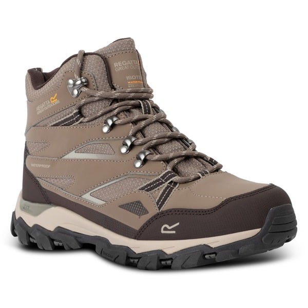 Regatta Womens/Ladies Holcombe III Walking Boots - Walnut/White Pepper