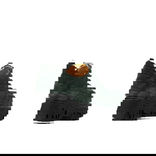 Embassy London Wexley - Green Suede - Men's Chunky Moc Toe Derby Shoe