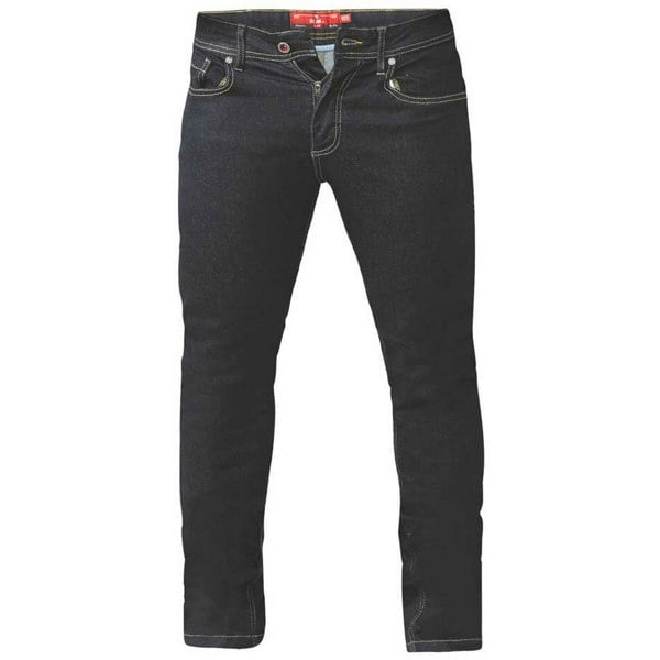 Duke Mens D555 Cedric Stretch Tapered Kingsize Jeans - Indigo
