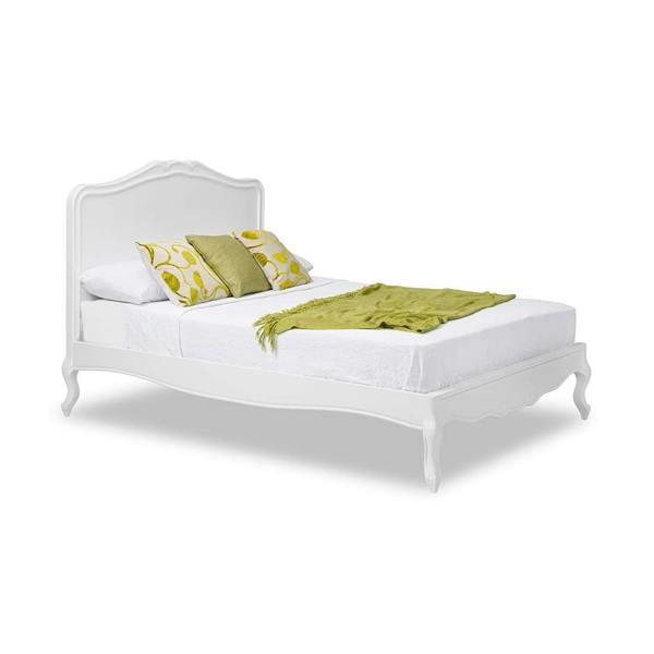 Statement Furniture Juliette White Bed Frame French Style with Wooden Headboard 3ft 4ft6 5ft 6ft
