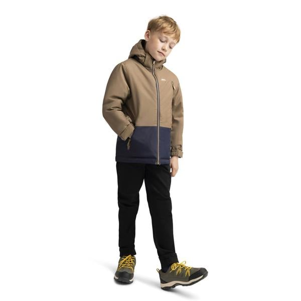 Trespass Boys Franzz Padded Waterproof Jacket - Brownie - 