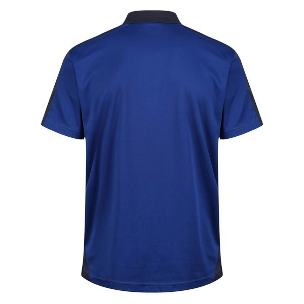 Regatta Mens Contrast Coolweave Polo Shirt - New Royal/Navy