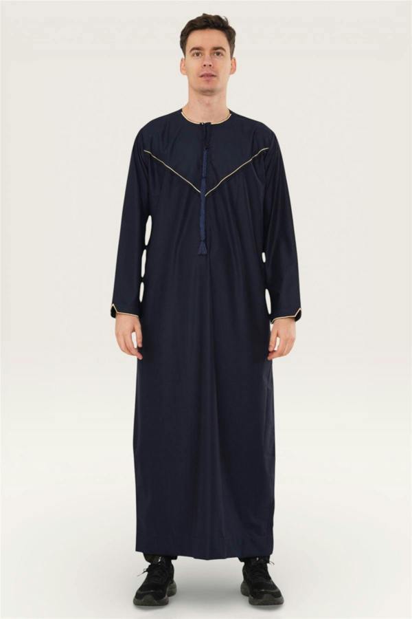 Infinity Leather Men's Ramadan Moroccan Jubba Robe Djellaba Eid Thobe - TT-007