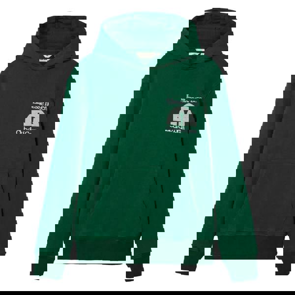 Ellesse Mens Club Di Corsa Hoodie - Dark Green - 