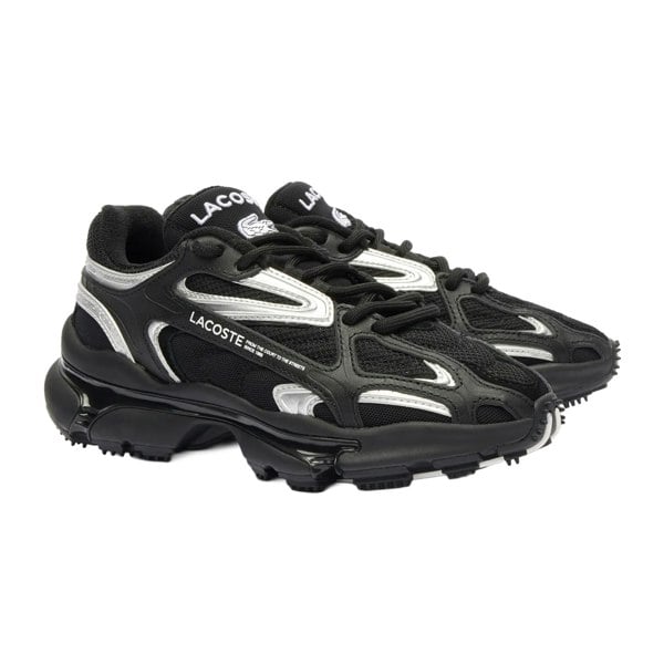 Lacoste Mens L003 Trainers - Black