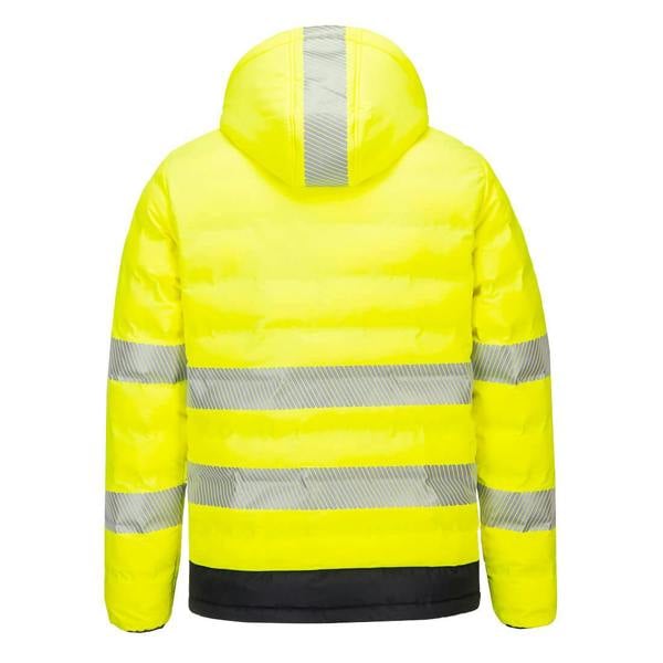 Hi-Vis Ultrasonic Heated Tunnel Jacket Portwest