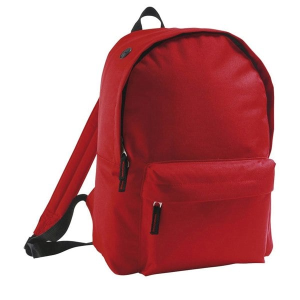 SOLS Childrens/Kids Rider School Backpack - Red
