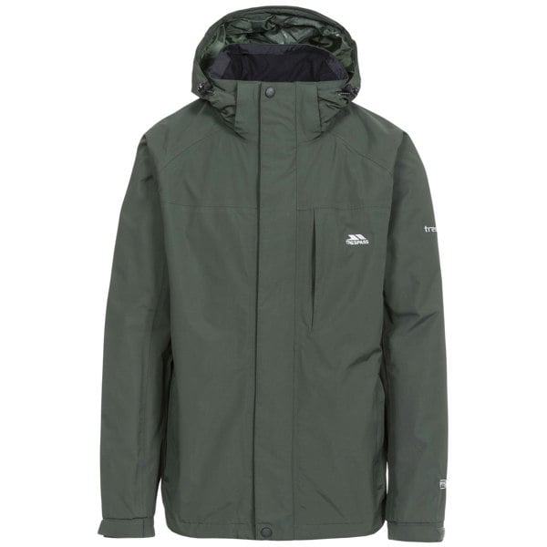 Trespass Men's Edwards II Waterproof Jacket - Olive