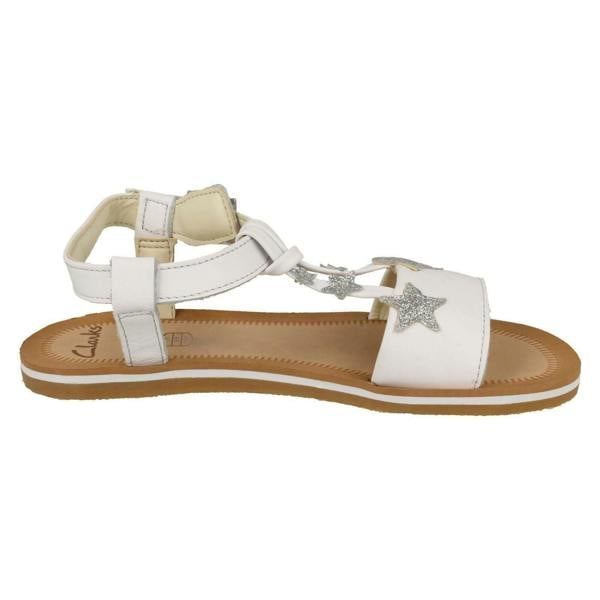 Clarks Girls Clarks Star Detailed Sandals Finch Summer K