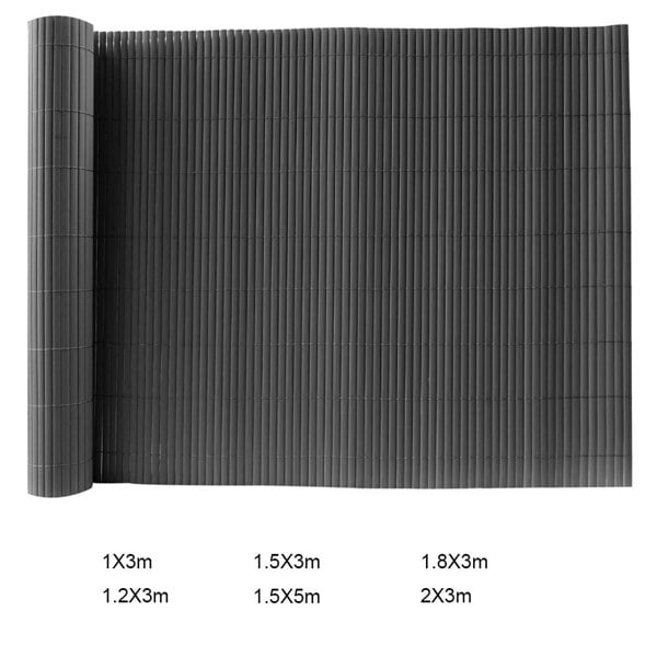 Dark Grey Garden Fence Outdoor Privacy Screen Garden Fences Living and Home