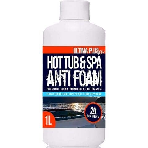 Ultima Plus XP ULTIMA-PLUS XP Hot Tub & Spa Anti Foam - Removes Surface Foam Quickly and Easily - Suitable For All Hot Tubs 1L