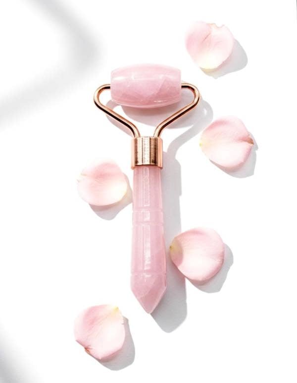Raven Botanicals Mini Rose Quartz Facial Roller