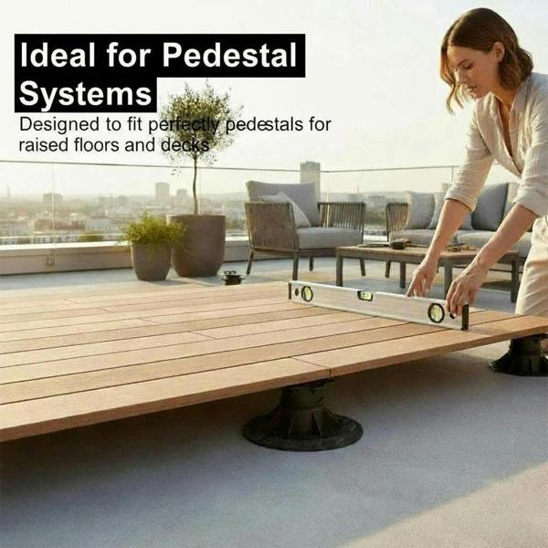 Nicoman Rubber Base Pads for Decking Pedestals