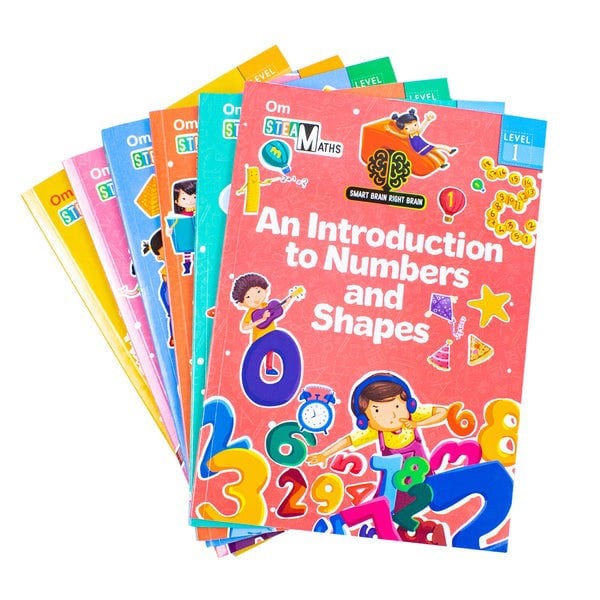 My First Maths Library Set of 6 Book Set Level 1- 3