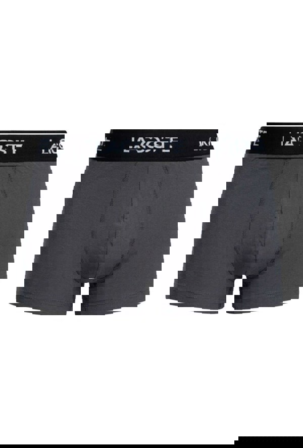 Lacoste 3 Pack Trunks - Grey