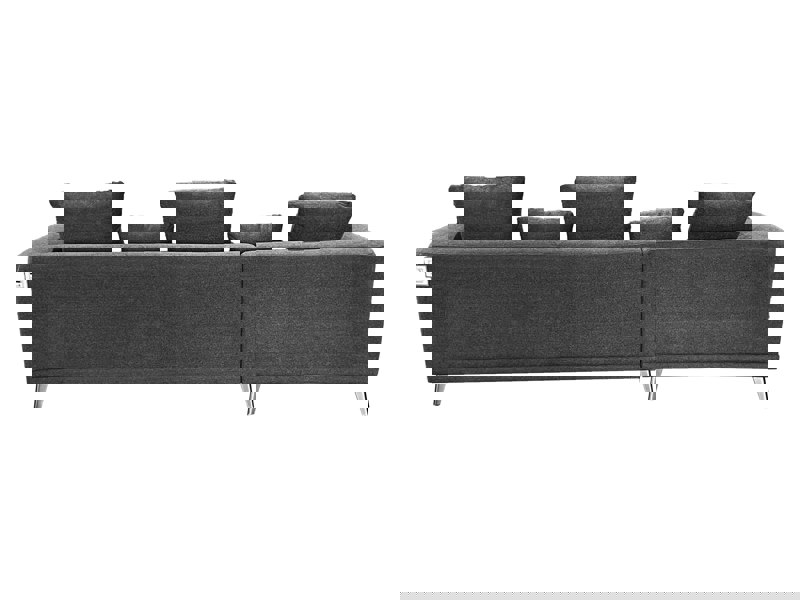 DS Living The 3 Seater Nova Lounger Right Corner Sofa in Grey or Cream