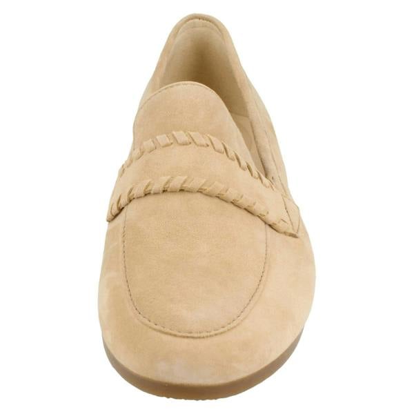 Gabor Ladies Gabor Sand Suede Slip On Shoes 82.432