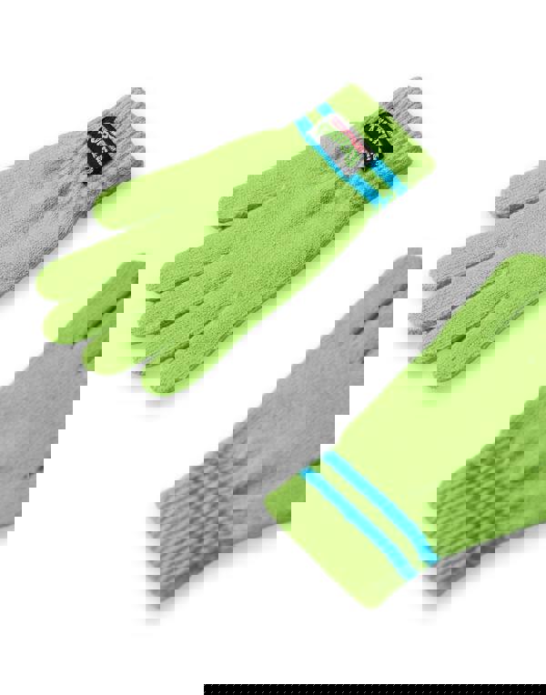 Teenage Mutant Ninja Turtles Boys Green Novelty Face Beanie and Gloves Set (One Size)