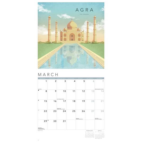 Orchard Design, City Chic Calendar 2027, Wall Calendars, Month To View, Travel, Gift
