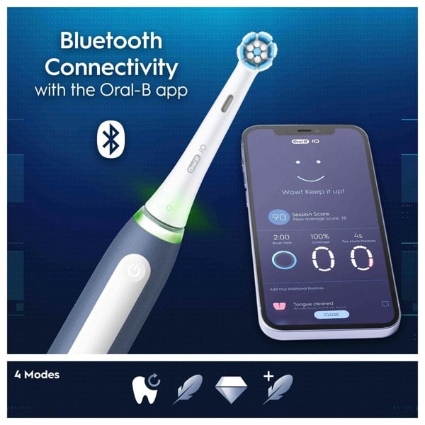 Oral-B iO My Way Electric Toothbrush, For Ages 10+ - Blue